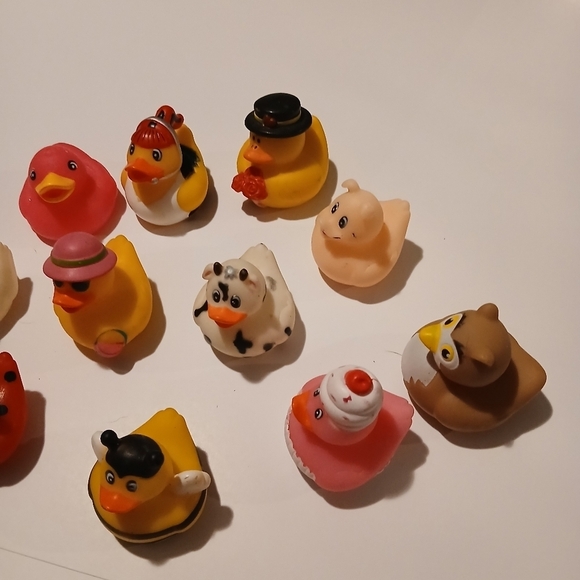 Colorful Rubber Duck Collection. Set Of 11 - Picture 10 of 10